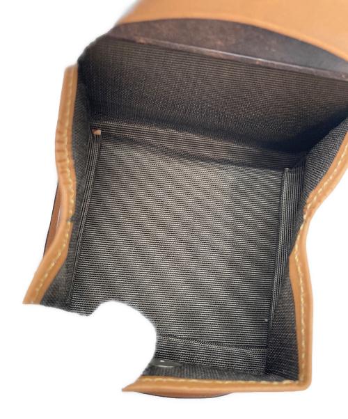 Paul Smith COLLECTION（ポールスミス コレクション）Paul Smith COLLECTION (ポールスミス コレクション) PCステインカーフコインケース ブラウンの古着・服飾アイテム