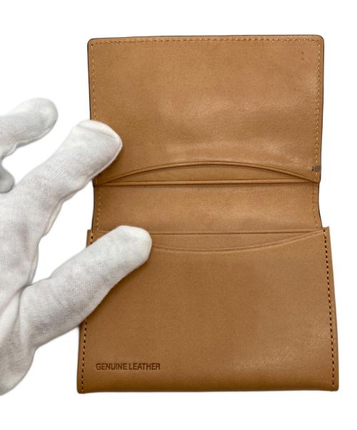 Paul Smith COLLECTION（ポールスミス コレクション）Paul Smith COLLECTION (ポールスミス コレクション) ステインカーフカードケース ブラウンの古着・服飾アイテム