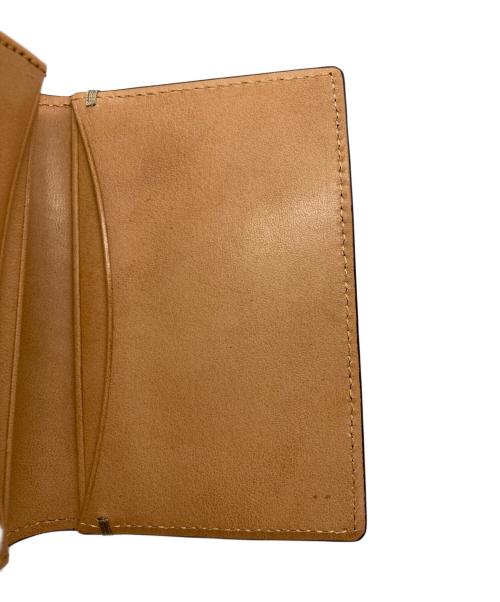 Paul Smith COLLECTION（ポールスミス コレクション）Paul Smith COLLECTION (ポールスミス コレクション) ステインカーフカードケース ブラウンの古着・服飾アイテム