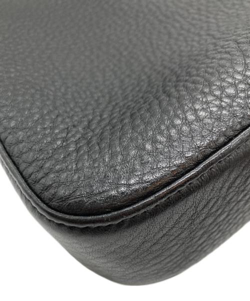 PAUL SMITH（ポールスミス）Paul Smith (ポールスミス) レザーボディーバッグ ブラックの古着・服飾アイテム