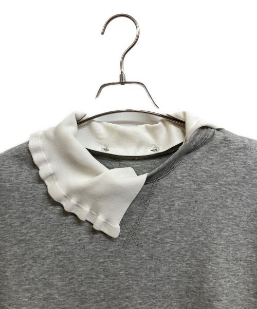 UNMINOU（アンミヌ）UNMINOU (アンミヌ) スウェットドッキングワンピース グレー サイズ:Fの古着・服飾アイテム