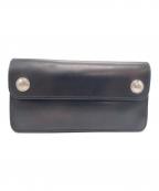 STUDIO WOKINI×Black Bear Brandスタジオウォキニ×）の古着「コラボトラッカーウォレット」｜ブラック