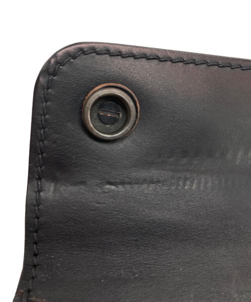 STUDIO WOKINI（スタジオウォキニ）Studio Wokini (スタジオウォキニ) Black Bear Brand コラボトラッカーウォレット ブラックの古着・服飾アイテム