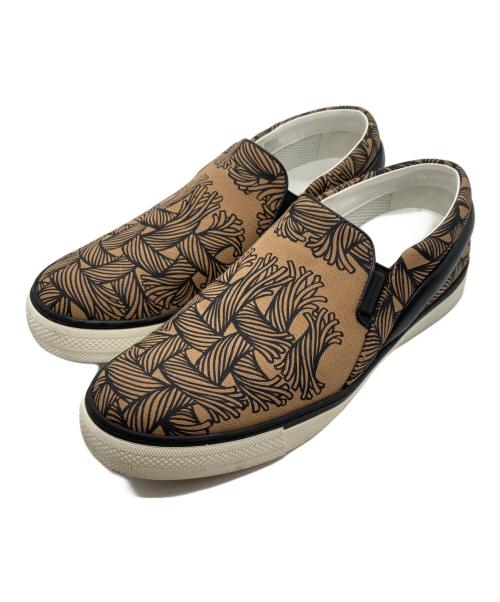 LOUIS VUITTON（ルイ ヴィトン）LOUIS VUITTON (ルイ ヴィトン) NEMETH (ネメス) コラボスリッポン ブラウン サイズ:7の古着・服飾アイテム