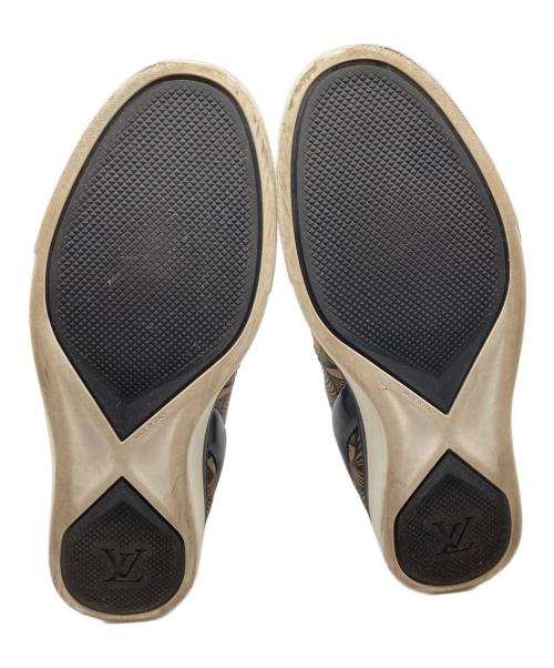 LOUIS VUITTON（ルイ ヴィトン）LOUIS VUITTON (ルイ ヴィトン) NEMETH (ネメス) コラボスリッポン ブラウン サイズ:7の古着・服飾アイテム