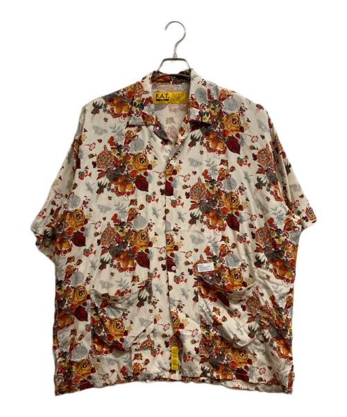 FAT（エフエーティー）FAT (エフエーティー) FIBERTYシャツ ベージュ サイズ:SKINNYの古着・服飾アイテム