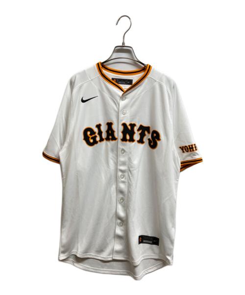 NIKE（ナイキ）NIKE (ナイキ) 読売ジャイアンツ ユニフォーム ホワイト サイズ:Mの古着・服飾アイテム
