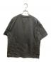 A.P.C. (アーペーセー) ロゴプリント オーバーサイズTシャツ グレー サイズ:S：8000円