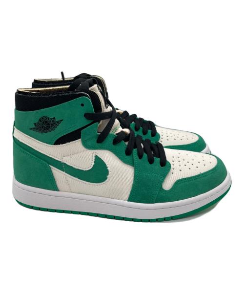 NIKE（ナイキ）NIKE (ナイキ) AIR JORDAN 1 ZOOM CMFT ホワイト×グリーン サイズ:US9.5 未使用品の古着・服飾アイテム