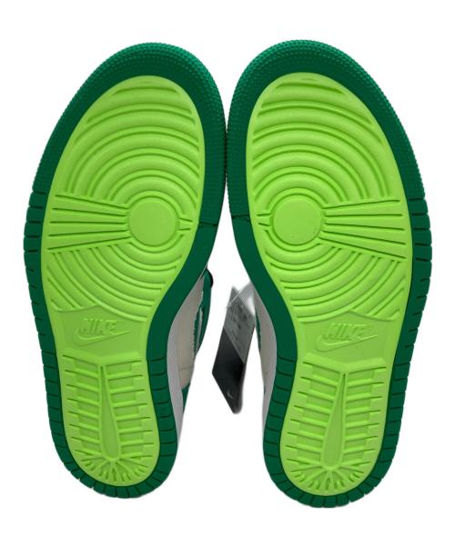 NIKE（ナイキ）NIKE (ナイキ) AIR JORDAN 1 ZOOM CMFT ホワイト×グリーン サイズ:US9.5の古着・服飾アイテム