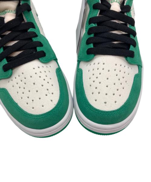NIKE（ナイキ）NIKE (ナイキ) AIR JORDAN 1 ZOOM CMFT ホワイト×グリーン サイズ:US9.5の古着・服飾アイテム