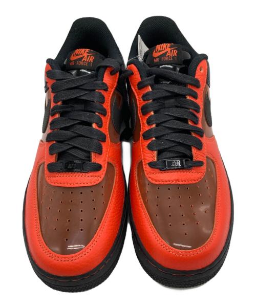 NIKE（ナイキ）NIKE (ナイキ) AIR FORCE 1 07 PRM 2 オレンジ×ブラック サイズ:US9 未使用品の古着・服飾アイテム