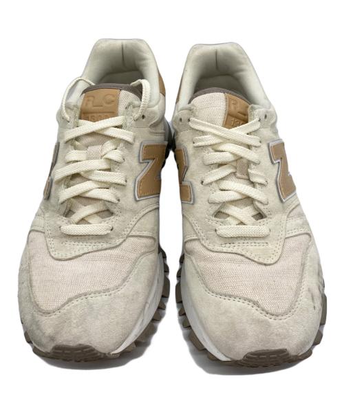 NEW BALANCE（ニューバランス）NEW BALANCE (ニューバランス) KITH (キス) コラボローカットスニーカー ベージュ サイズ:US9.5の古着・服飾アイテム