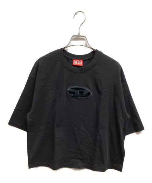 DIESEL（ディーゼル）DIESEL (ディーゼル) オーバルDロゴTシャツ ブラック サイズ:Sの古着・服飾アイテム