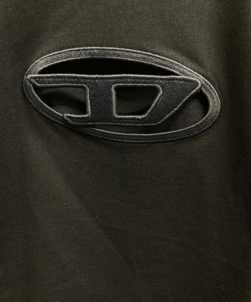 DIESEL（ディーゼル）DIESEL (ディーゼル) オーバルDロゴTシャツ ブラック サイズ:Sの古着・服飾アイテム