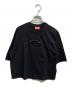DIESEL（ディーゼル）の古着「オーバルDロゴTシャツ」｜ブラック