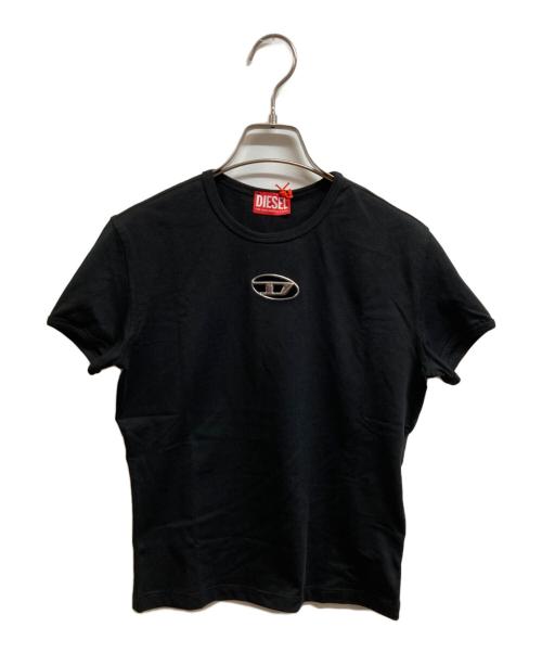 DIESEL（ディーゼル）DIESEL (ディーゼル) オーバルDロゴTシャツ ブラック サイズ:Mの古着・服飾アイテム
