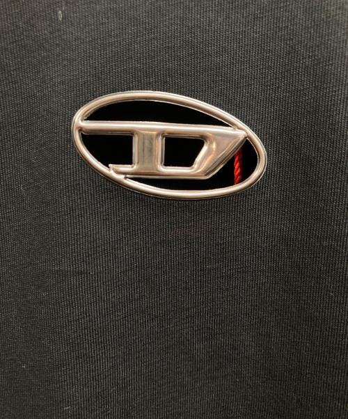 DIESEL（ディーゼル）DIESEL (ディーゼル) オーバルDロゴTシャツ ブラック サイズ:Mの古着・服飾アイテム
