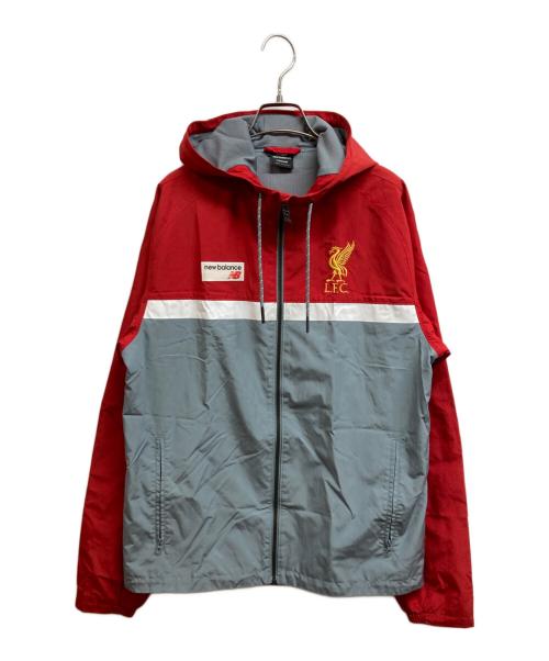 NEW BALANCE（ニューバランス）NEW BALANCE (ニューバランス) Liverpool Athletics Striker Jacket レッド サイズ:Mの古着・服飾アイテム