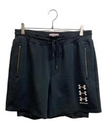 Palm Angels×UNDER ARMOUR（パーム エンジェルス×アンダーアーマー）の古着「コラボ ショートパンツ」｜ブラック