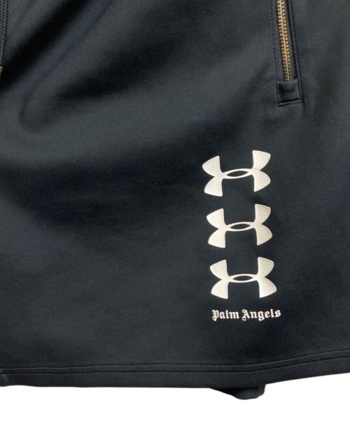 Palm Angels（パーム エンジェルス）Palm Angels (パーム エンジェルス) UNDER ARMOUR (アンダーアーマー) コラボ ショートパンツ ブラック サイズ:Lの古着・服飾アイテム