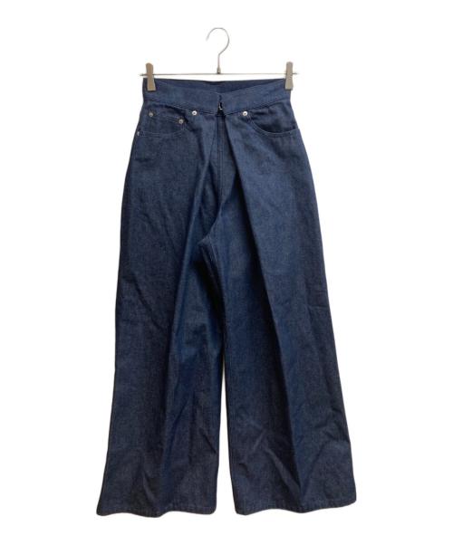 JOHN LAWRENCE SULLIVAN（ジョン ローレンス サリバン）JOHN LAWRENCE SULLIVAN (ジョン ローレンス サリバン) rigid denim wide pants インディゴ サイズ:Mの古着・服飾アイテム