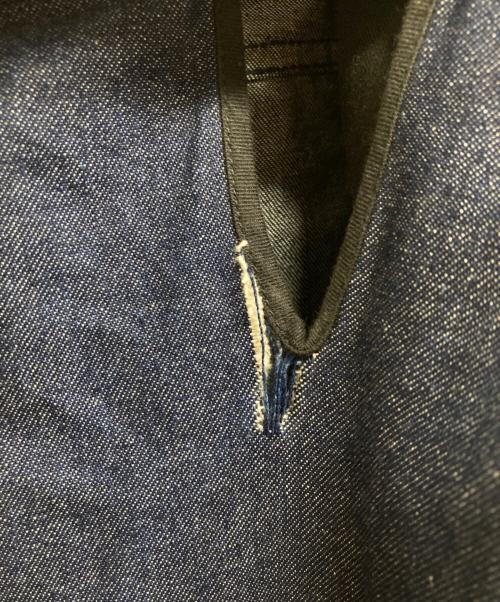 JOHN LAWRENCE SULLIVAN（ジョン ローレンス サリバン）JOHN LAWRENCE SULLIVAN (ジョン ローレンス サリバン) rigid denim wide pants インディゴ サイズ:Mの古着・服飾アイテム