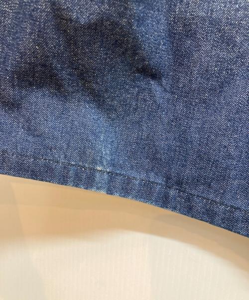 JOHN LAWRENCE SULLIVAN（ジョン ローレンス サリバン）JOHN LAWRENCE SULLIVAN (ジョン ローレンス サリバン) rigid denim wide pants インディゴ サイズ:Mの古着・服飾アイテム