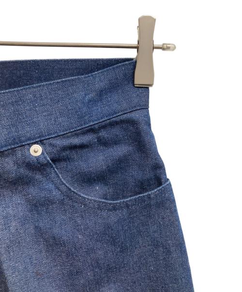 JOHN LAWRENCE SULLIVAN（ジョン ローレンス サリバン）JOHN LAWRENCE SULLIVAN (ジョン ローレンス サリバン) rigid denim wide pants インディゴ サイズ:Mの古着・服飾アイテム