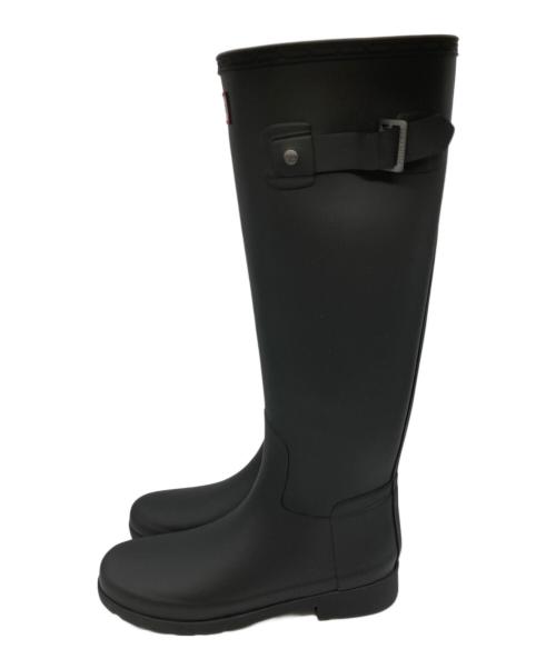 HUNTER（ハンター）HUNTER (ハンター) オリジナル リファインド ブーツ ブラック サイズ:UK4の古着・服飾アイテム