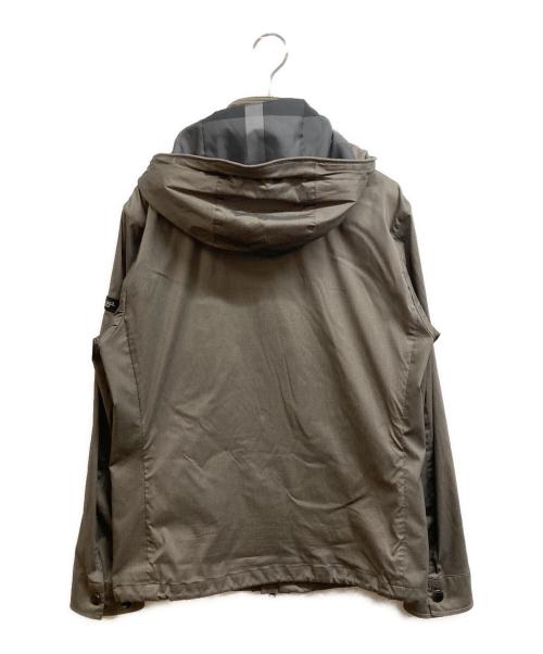 BLACK LABEL CRESTBRIDGE（ブラックレーベル クレストブリッジ）BLACK LABEL CRESTBRIDGE (ブラックレーベル クレストブリッジ) ハイストレッチメランジパーカー ブラウン サイズ:Lの古着・服飾アイテム