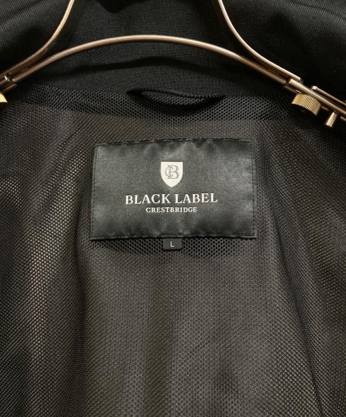 BLACK LABEL CRESTBRIDGE（ブラックレーベル クレストブリッジ）BLACK LABEL CRESTBRIDGE (ブラックレーベル クレストブリッジ) ハイストレッチメランジパーカー ブラウン サイズ:Lの古着・服飾アイテム