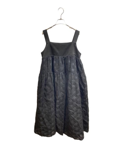 UNMINOU（アンミヌ）UNMINOU (アンミヌ) オパールフラワーワンピースキャミソールワンピース インディゴ サイズ:Freeの古着・服飾アイテム