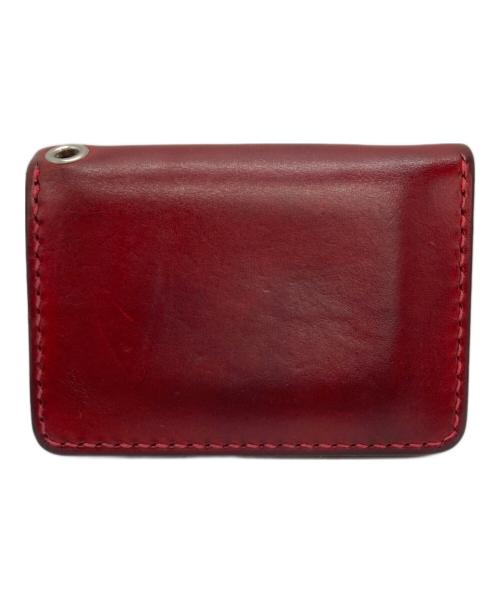 ANTIDOTE BUYERS CLUB（アンチドートバイヤーズクラブ）ANTIDOTE BUYERS CLUB (アンチドートバイヤーズクラブ) 2つ折り財布 レッドの古着・服飾アイテム