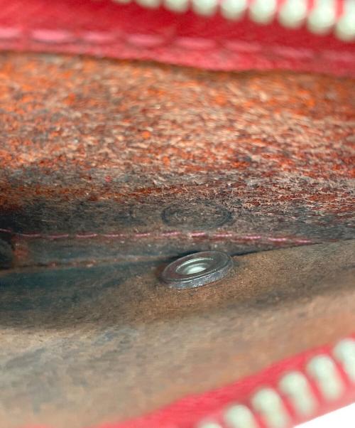 ANTIDOTE BUYERS CLUB（アンチドートバイヤーズクラブ）ANTIDOTE BUYERS CLUB (アンチドートバイヤーズクラブ) 2つ折り財布 レッドの古着・服飾アイテム