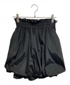 UNMINOUアンミヌ）の古着「バルーンショートパンツ」｜ブラック