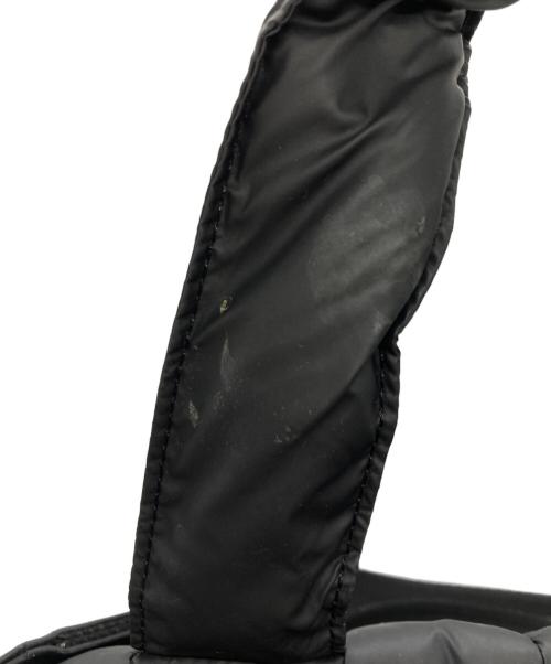 HUNTER（ハンター）HUNTER (ハンター) キルティングショルダーバッグ ブラックの古着・服飾アイテム