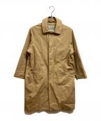 YAECAヤエカ）の古着「ステンカラーコート スタンダード」｜ベージュ