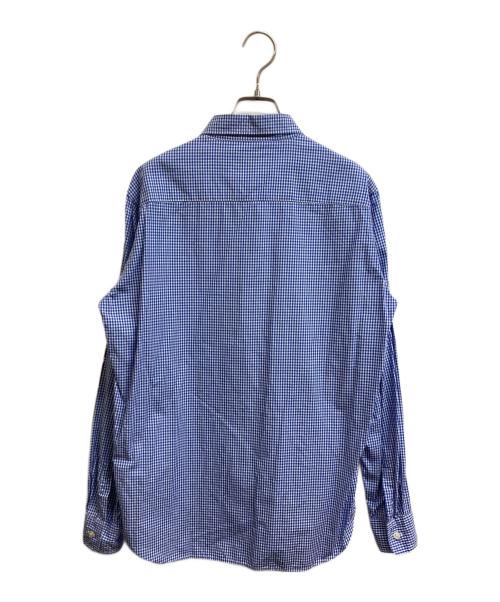 Hysteric Glamour（ヒステリックグラマー）Hysteric Glamour (ヒステリックグラマー) HG SOUND EXPERUENCEカラーシャツ ブルー サイズ:Sの古着・服飾アイテム