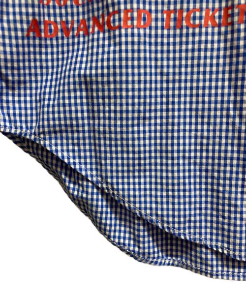 Hysteric Glamour（ヒステリックグラマー）Hysteric Glamour (ヒステリックグラマー) HG SOUND EXPERUENCEカラーシャツ ブルー サイズ:Sの古着・服飾アイテム