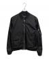 COACH（コーチ）の古着「MA-1ジャケット」｜ブラック