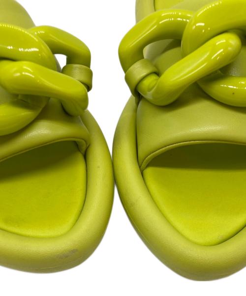 STELLA McCARTNEY（ステラマッカートニー）STELLA McCARTNEY (ステラマッカートニー) チャンキーチェーン エアースライド グリーン サイズ:38の古着・服飾アイテム