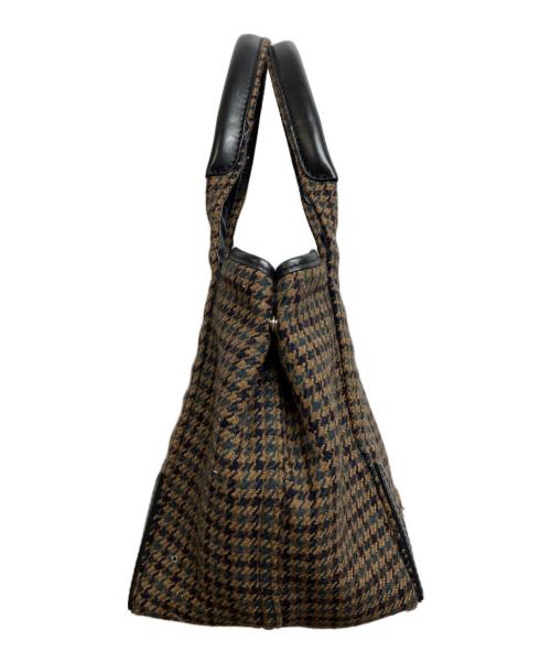 BALENCIAGA（バレンシアガ）BALENCIAGA (バレンシアガ) カバスSトートバッグ ブラウンの古着・服飾アイテム