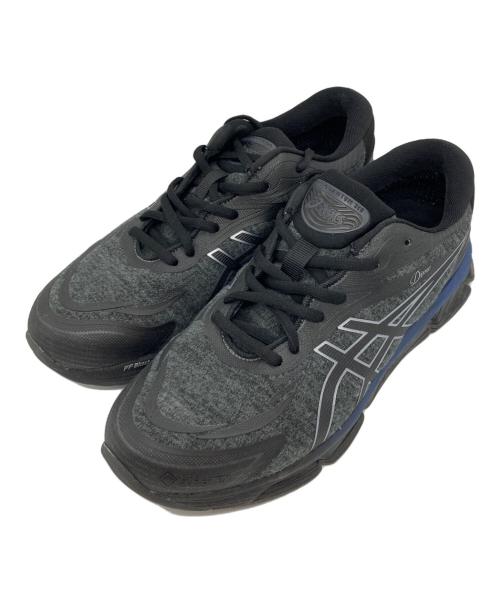 asics（アシックス）asics (アシックス) Dime (ダイム) GEL-QUANTUM 360 VIII GTX ブラック×ブルー サイズ:US71/2の古着・服飾アイテム