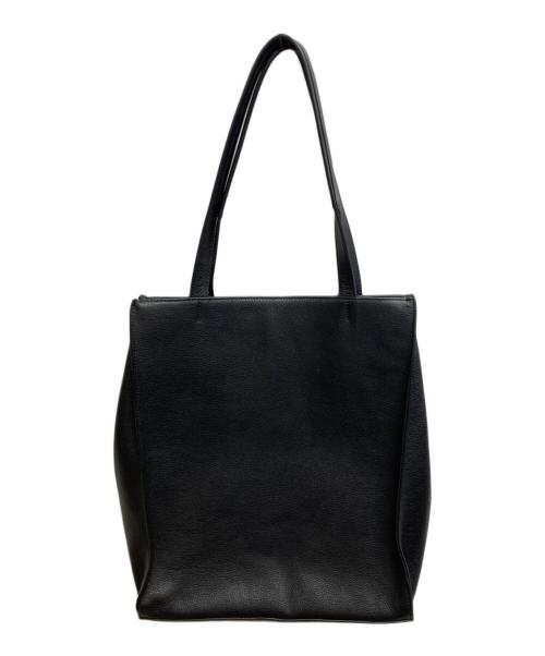 SONNE（ゾンネ）SONNE (ゾンネ) レザートートバッグ ブラックの古着・服飾アイテム