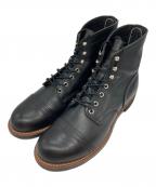 RED WINGレッドウィング）の古着「IRON RANGER」｜ブラック