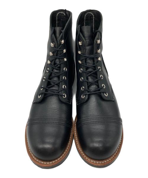 RED WING（レッドウィング）RED WING (レッドウィング) IRON RANGER ブラック サイズ:USA9Dの古着・服飾アイテム