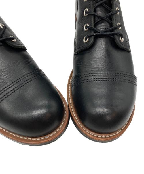 RED WING（レッドウィング）RED WING (レッドウィング) IRON RANGER ブラック サイズ:USA9Dの古着・服飾アイテム
