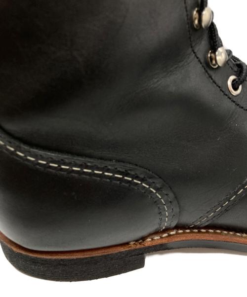 RED WING（レッドウィング）RED WING (レッドウィング) IRON RANGER ブラック サイズ:USA9Dの古着・服飾アイテム