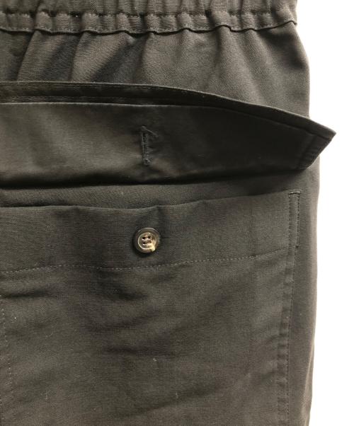 RICK OWENS（リックオウエンス）RICK OWENS (リックオウエンス) DRAWSTRING SLIM LONGワイドパンツ ブラック サイズ:48の古着・服飾アイテム